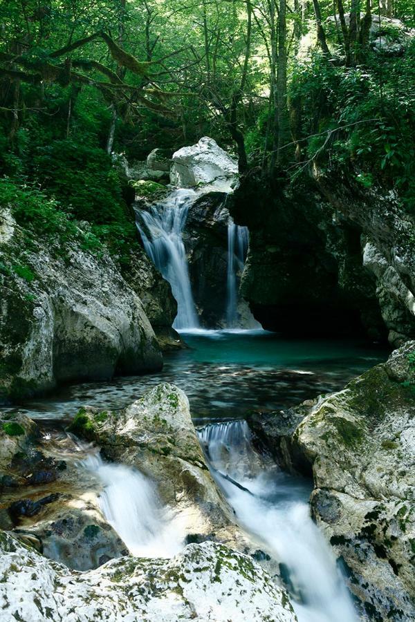 Apartma Pod Rozem Soča Exteriör bild